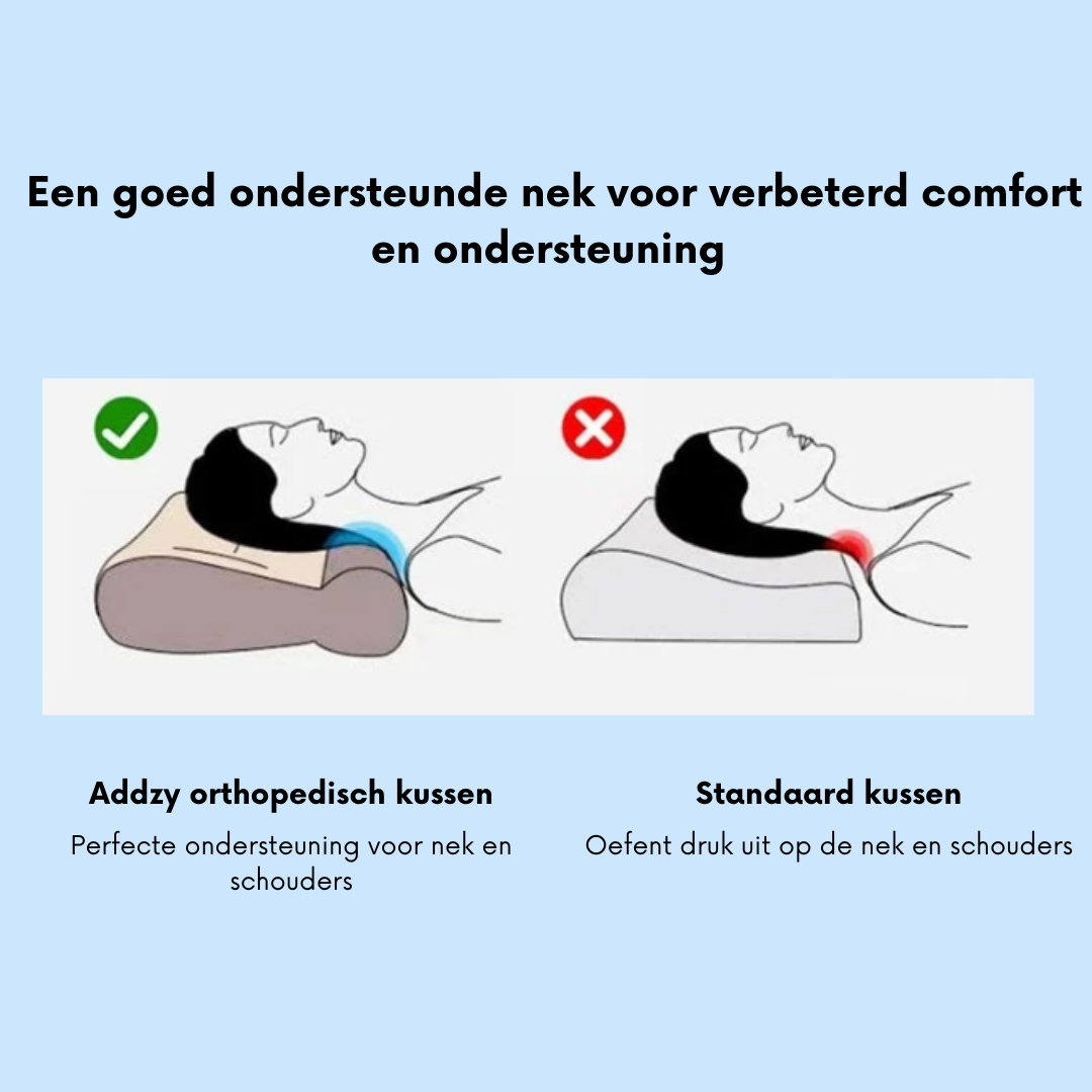 Addzy - Orthopedisch Kussen 2.0